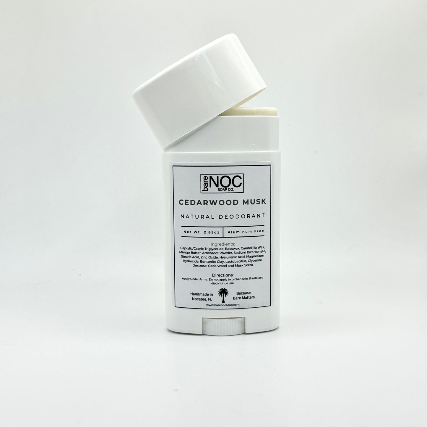 Cedarwood Musk Natural Deodorant