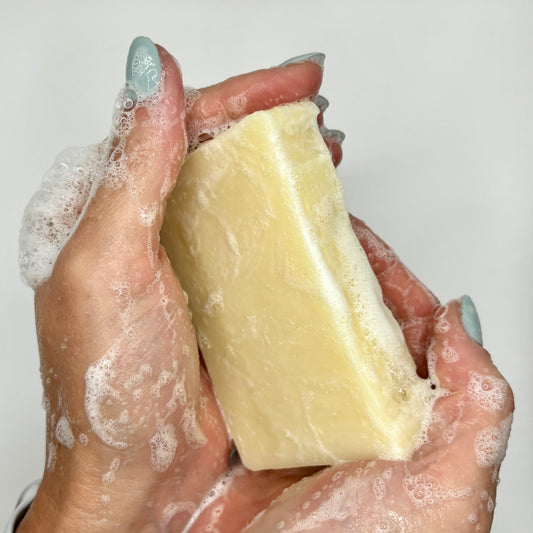 Happy Beginning Natural Bar Soap – Bright Citrus and Uplifting