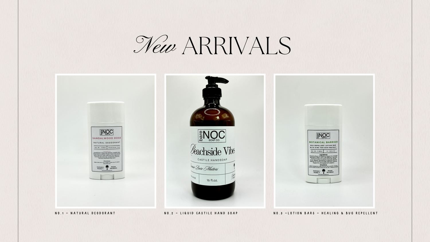 New Arrivals