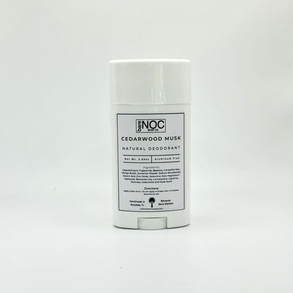 Cedarwood Musk Natural Deodorant