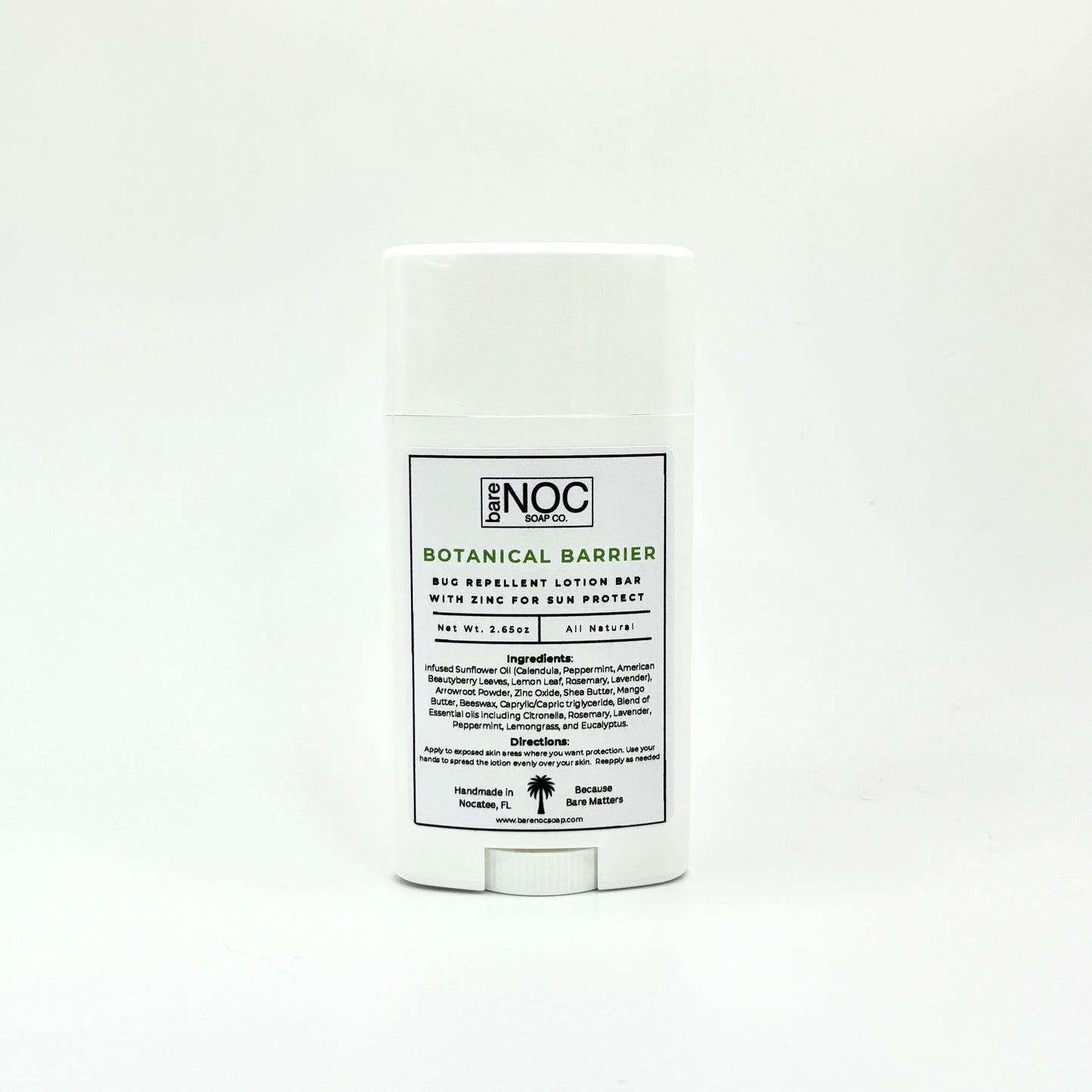 Botanical Barrier Bug Repellent Lotion Bar