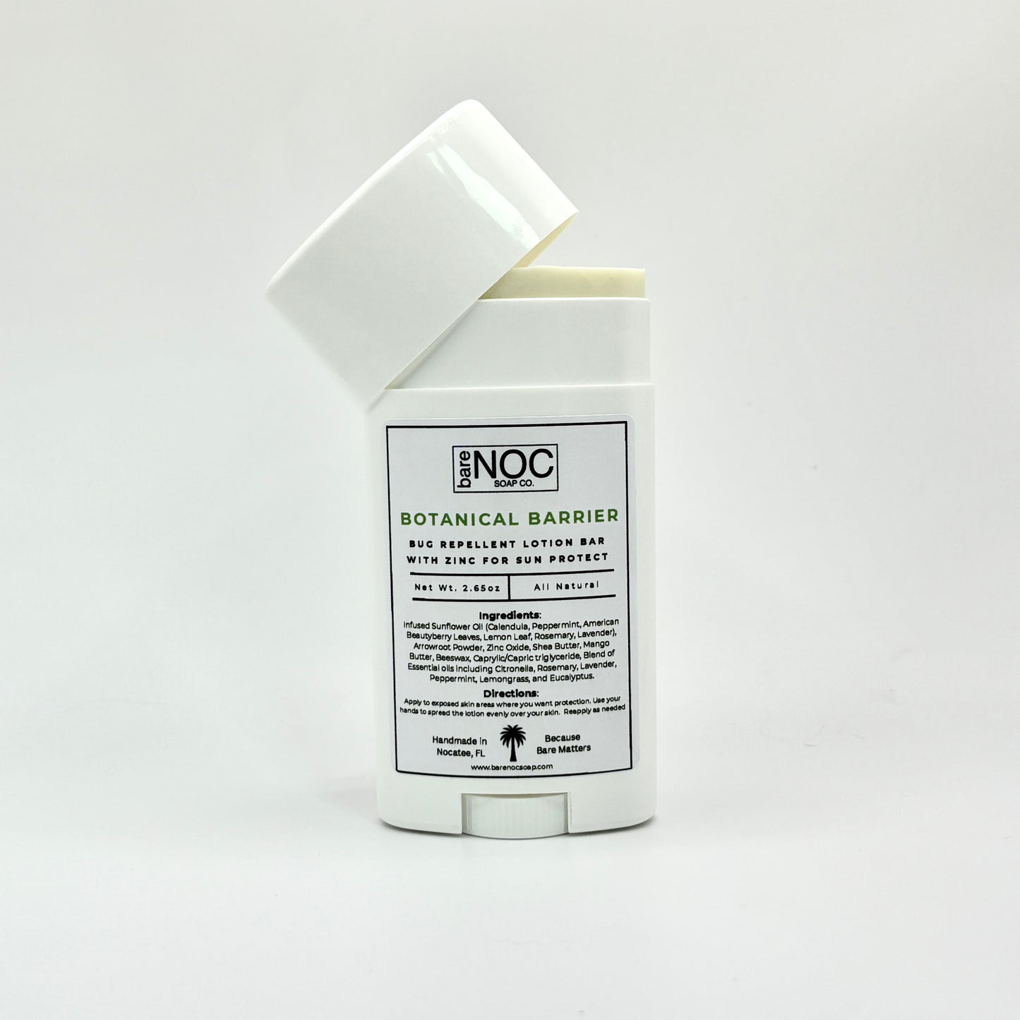 Botanical Barrier Bug Repellent Lotion Bar