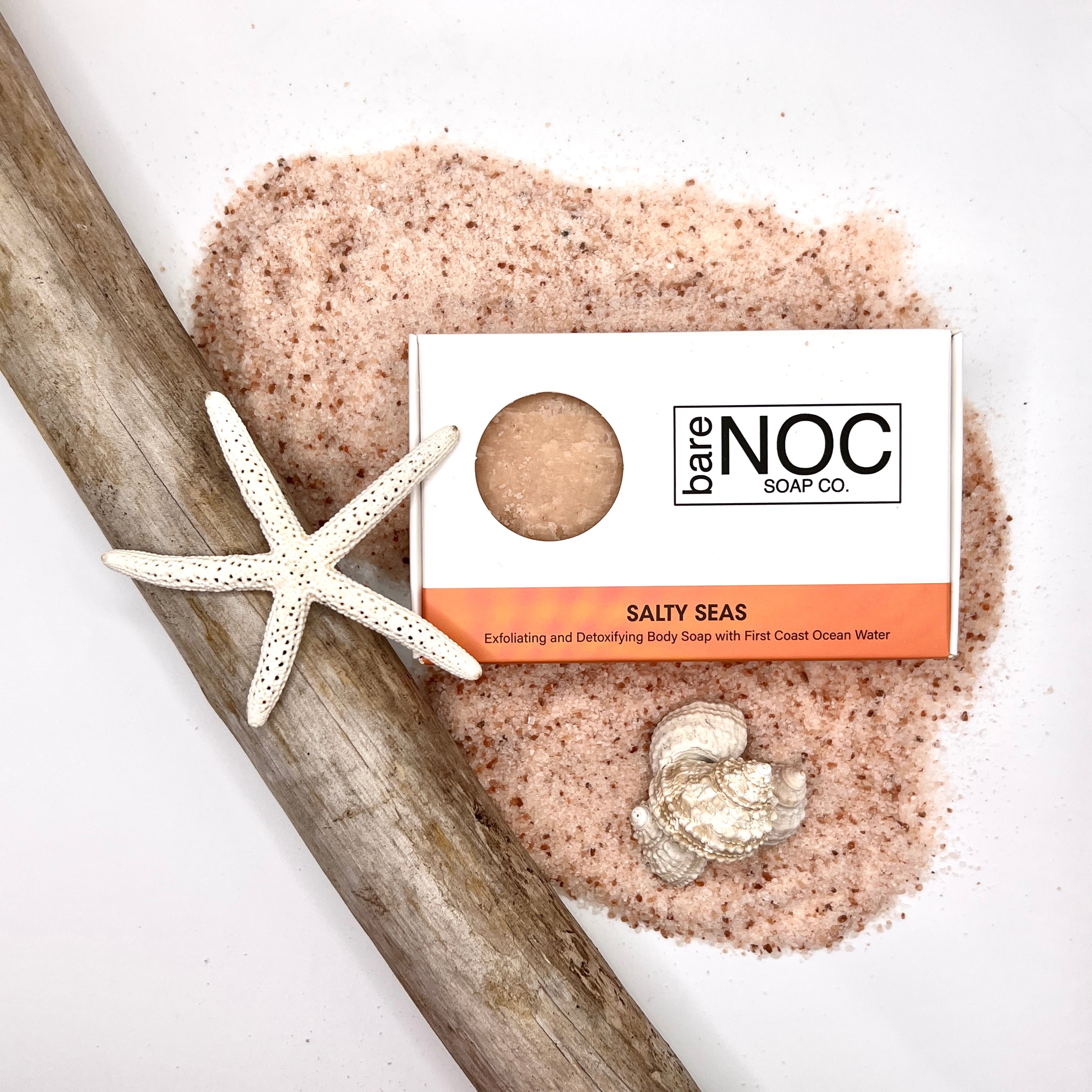 Salty Seas Natural Bar Soap – Mineral-Rich and Ocean-Inspired